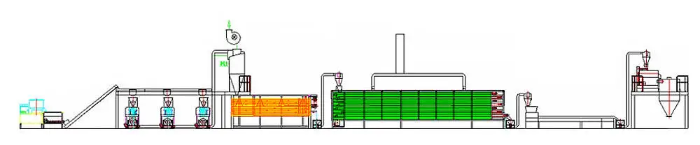 Process Of Multifunction Artificial Rice Making Machine