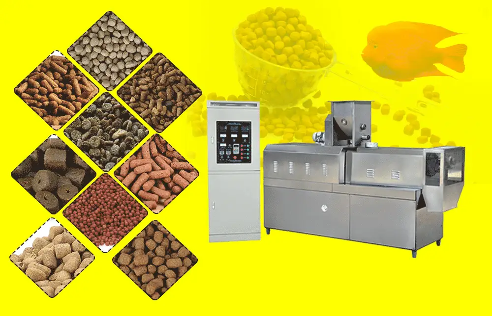 Low Electricity Fish Meal Fish Feed Production Line Cat Fish Feed Pellet Machine