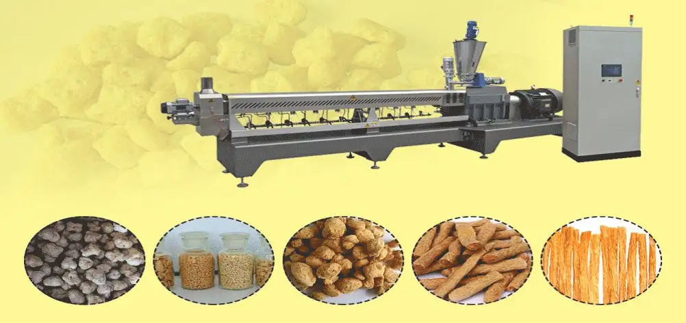 Application of Soya Meat Production Line in Manufacturer